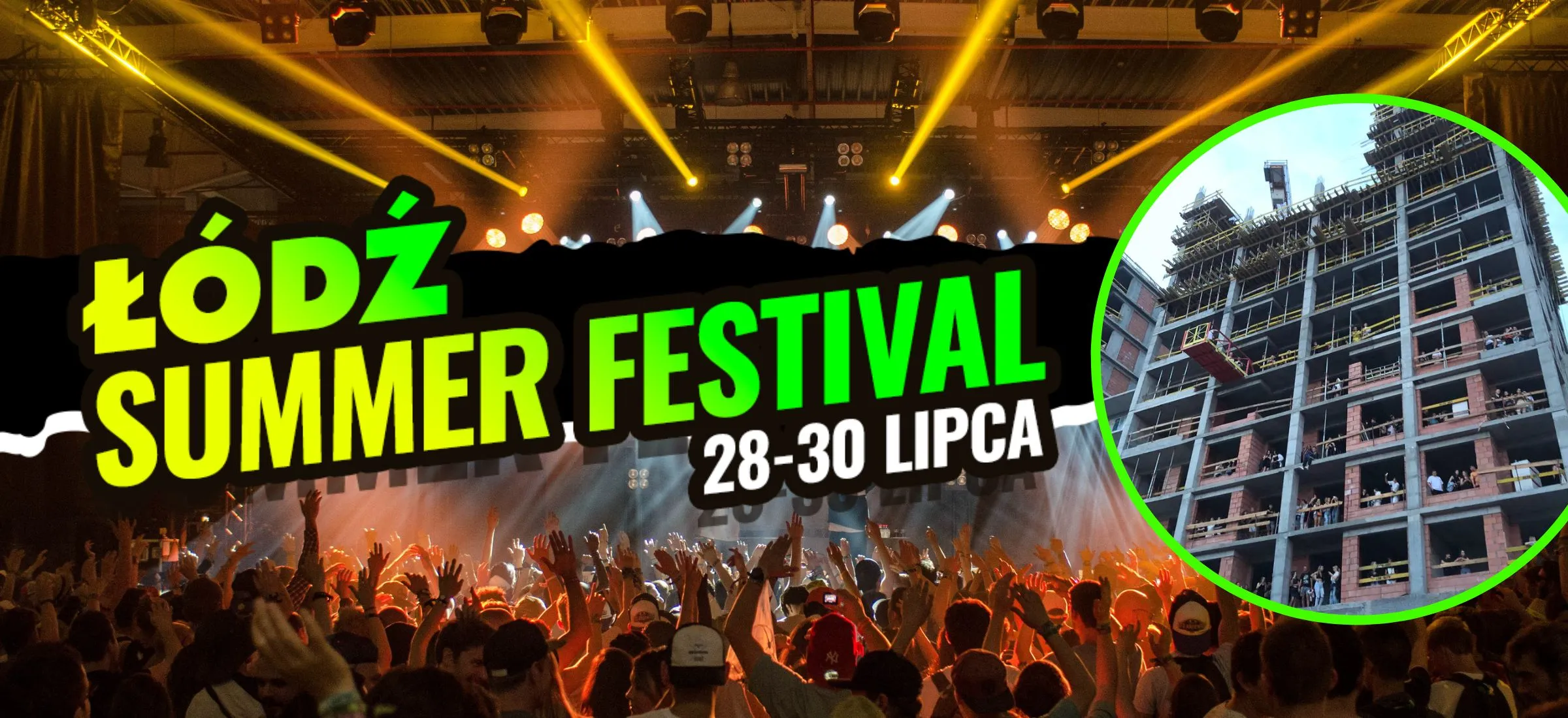 Łódź Summer Festival mógł zakończyć się katastrofą. Uczestnicy włamali się na teren budowy