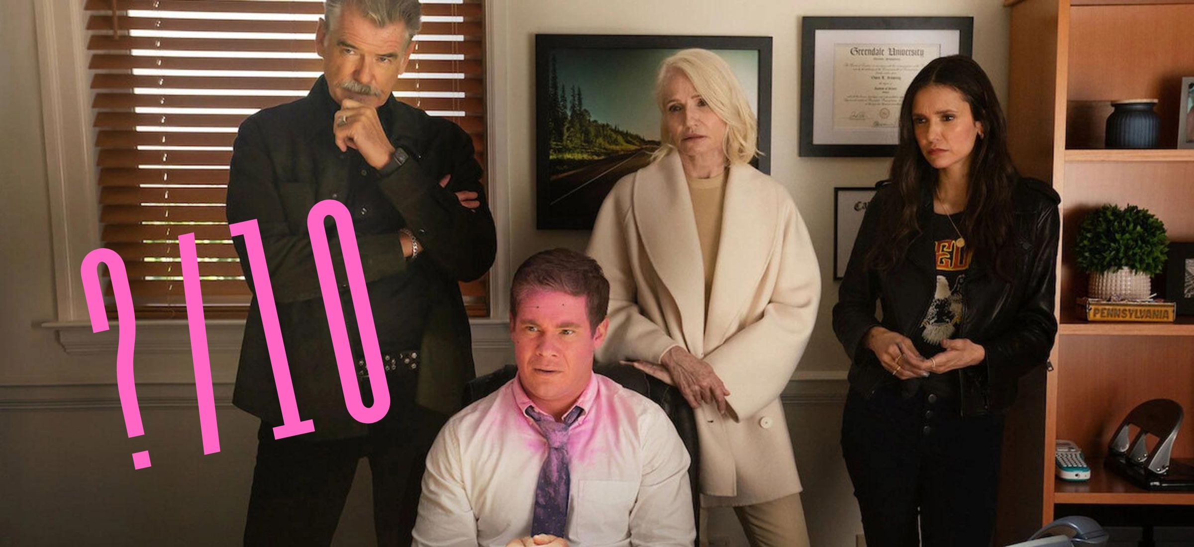 teściowie poszukiwani 2023 recenzja opinie netflix pierce brosnan nina dobrev