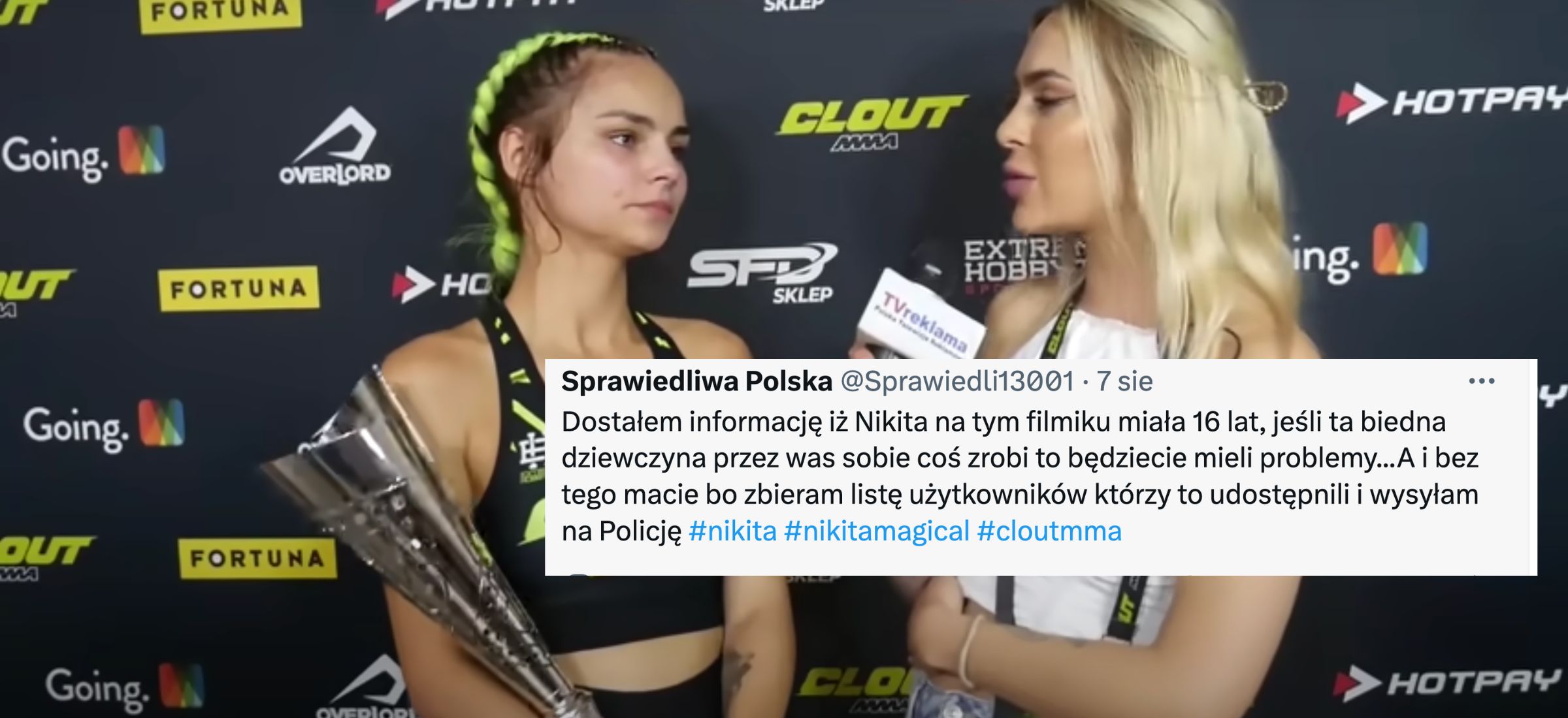 nikita filmik twitter nagranie wyciek nikola-magical szesnaście lat