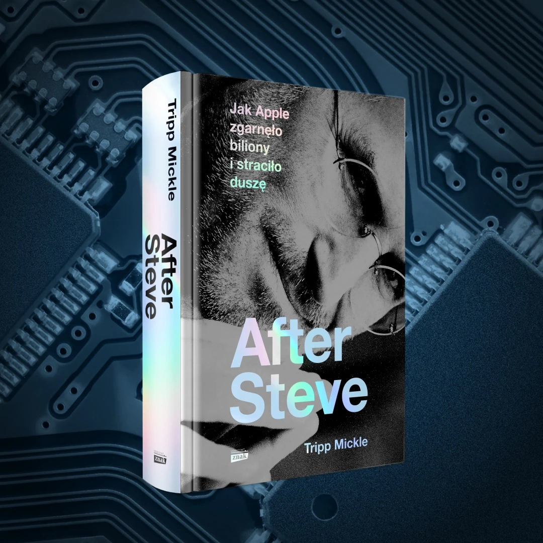 after steve ksiazka okladka tripp mickle wydawnictwo znak 