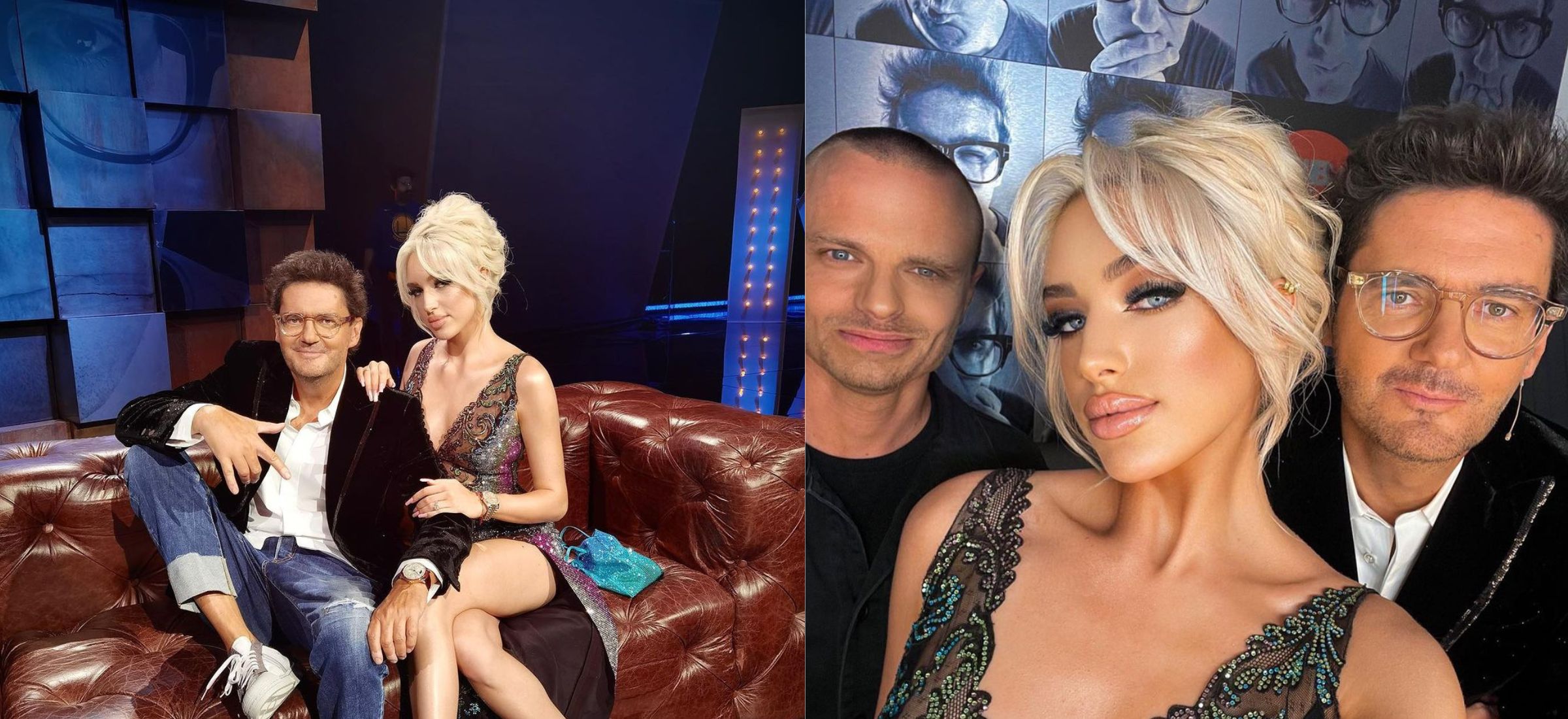 Kuba Wojewódzki Caroline Derpienski TVN