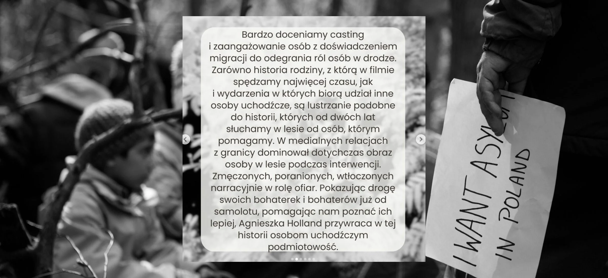 Pomagali uchodźcom. Oceniają, na ile "Zielona granica" jest zgodna z prawdą