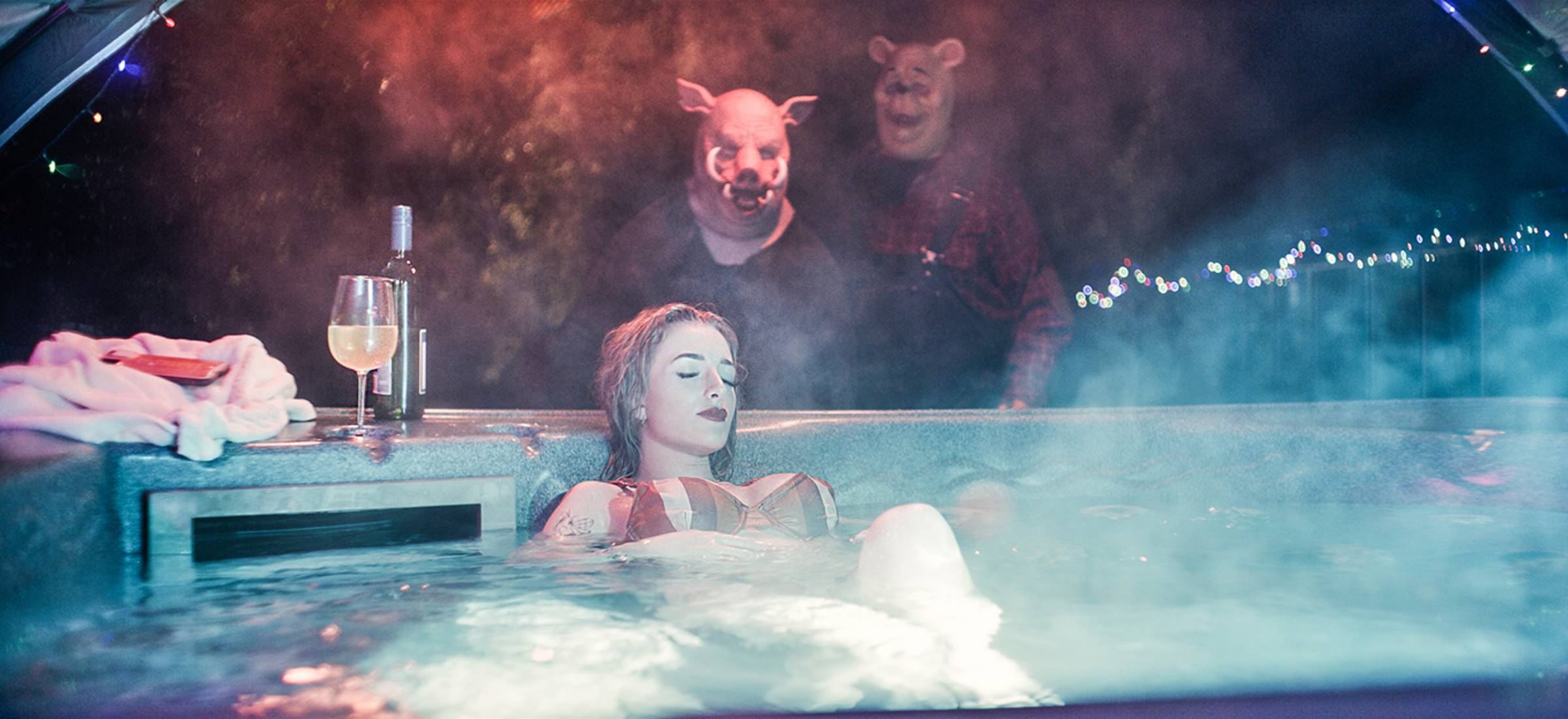 puchatek horror pokaz szkoła