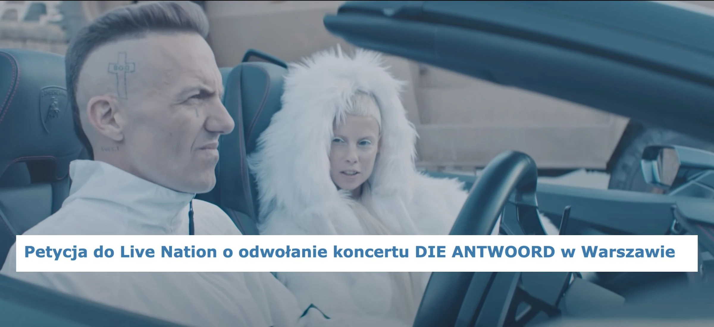 die antwoord koncert warszawa petycja bilety polska stodola