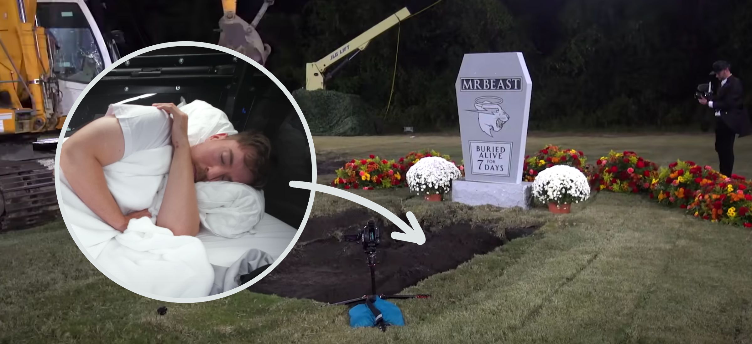 MrBeast został zakopany żywcem. Youtuber spędził w trumnie 7 dni