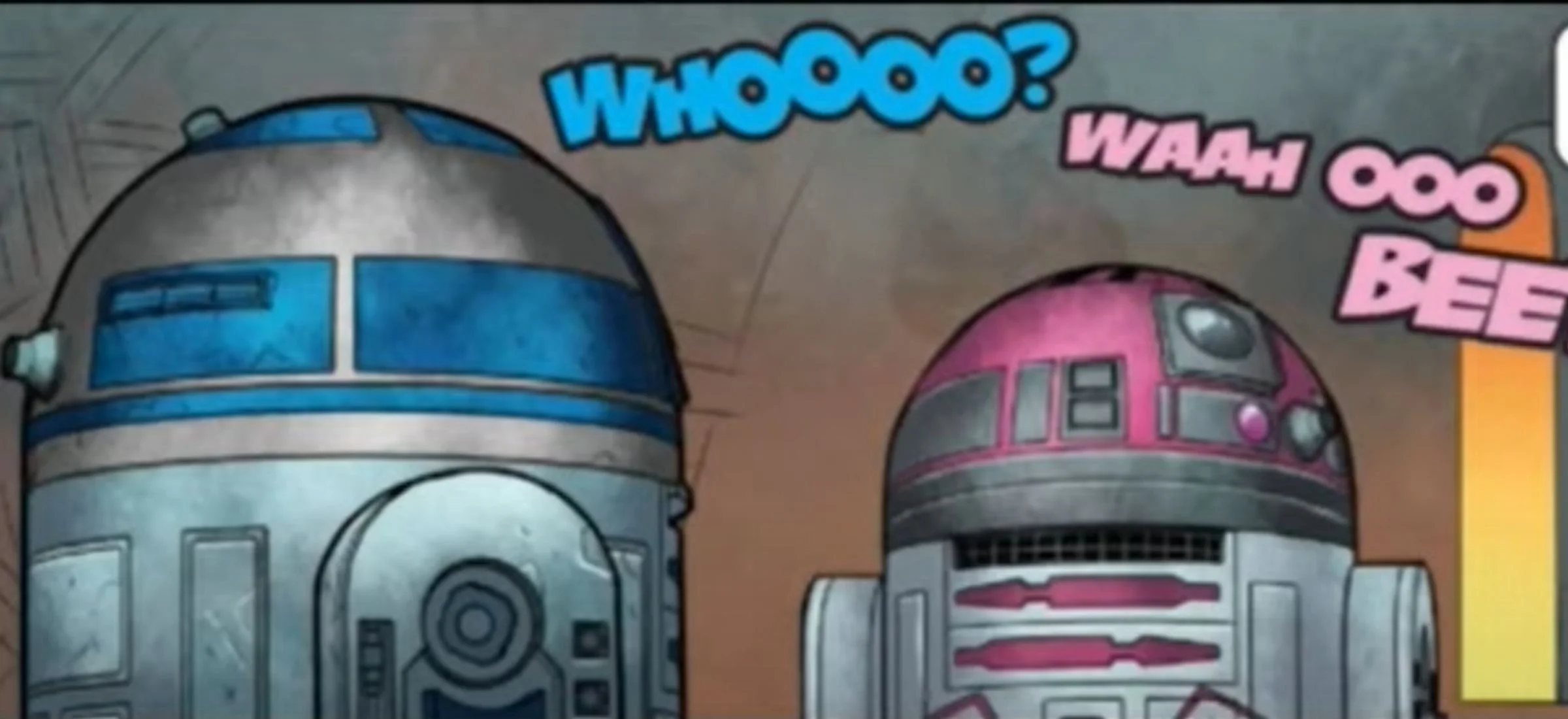star wars komiksy r2 d2 dziewczyna