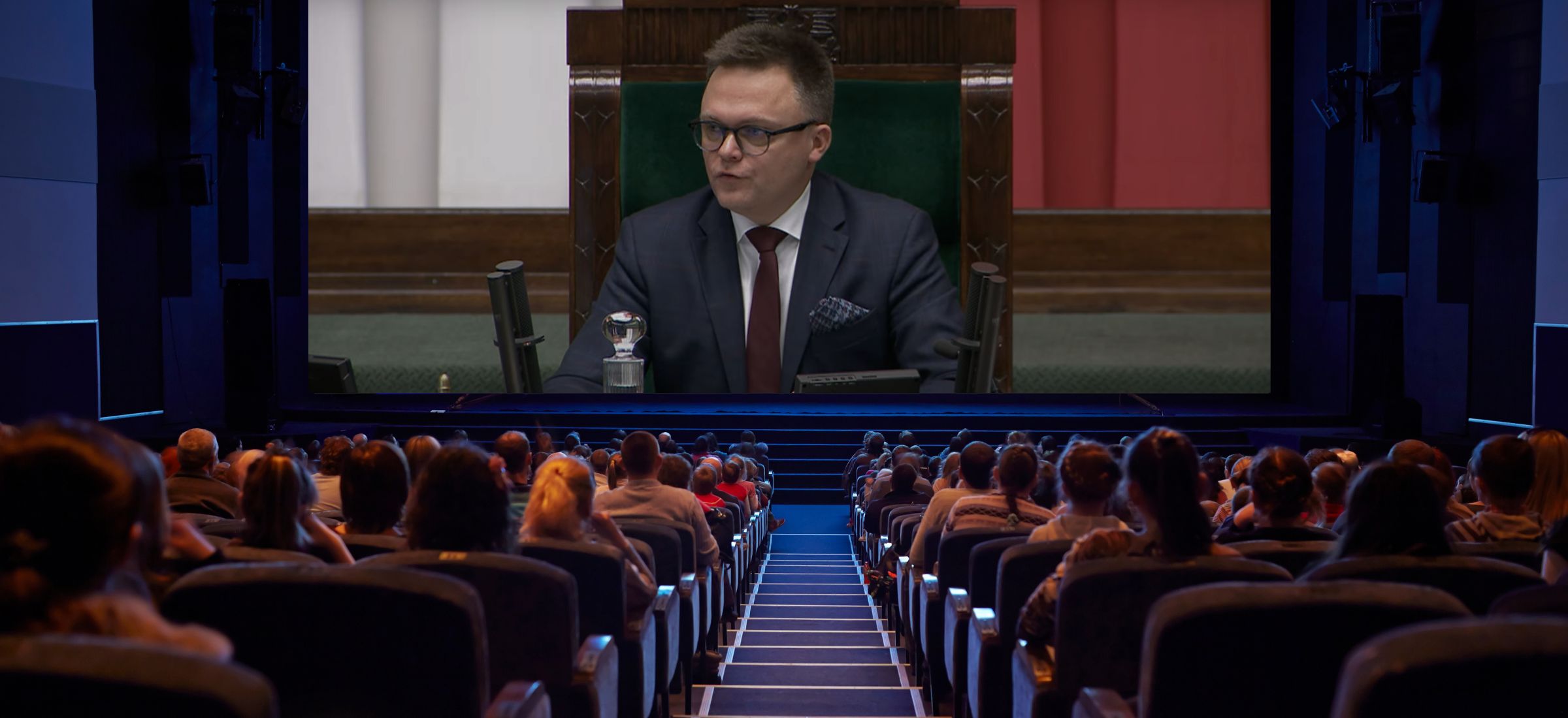 Posiedzenie Sejmu w kinie. Będzie transmisja na żywo