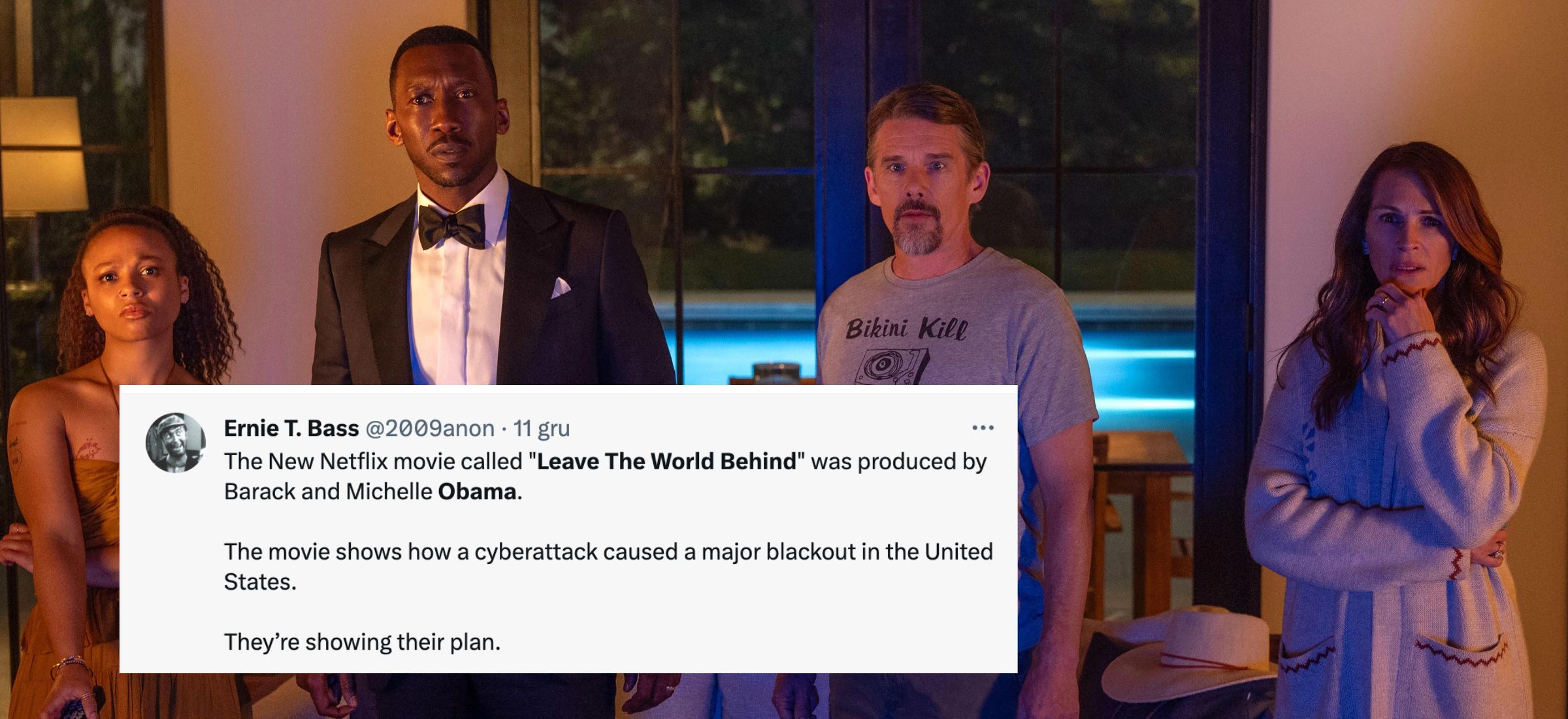 zostaw świat za sobą barack obama teorie spiskowe film netflix