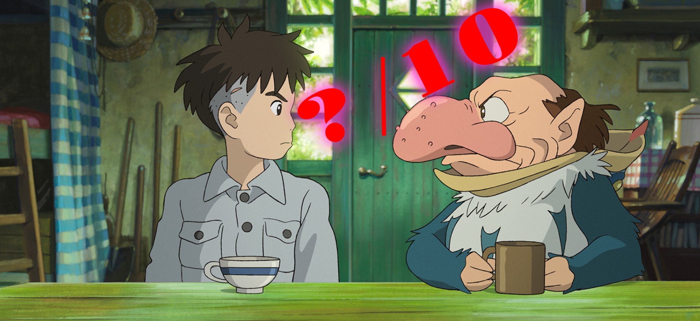 chłopiec i czapla anime recenzja