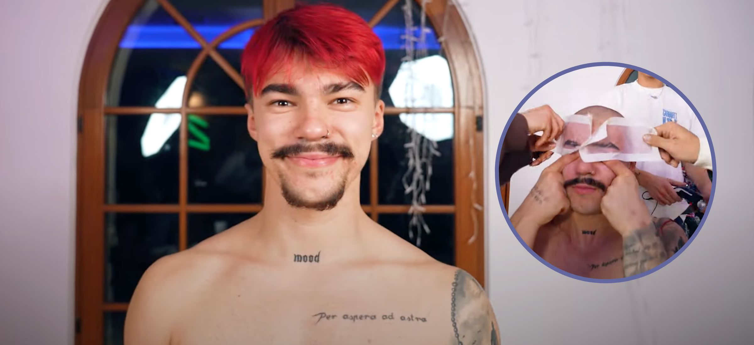 dominik z ekipy ogolil cale cialo za 5 tys