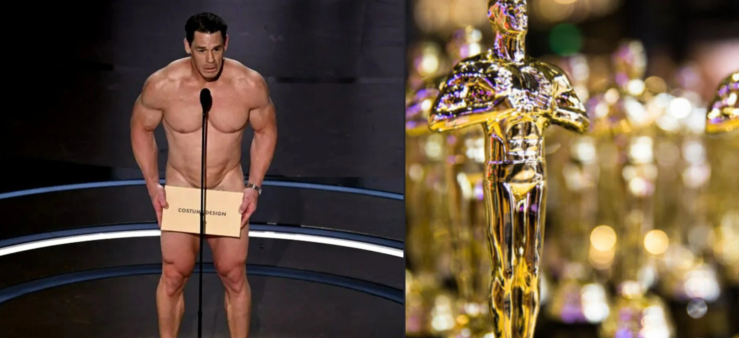 John Cena nago, Oscary 2024