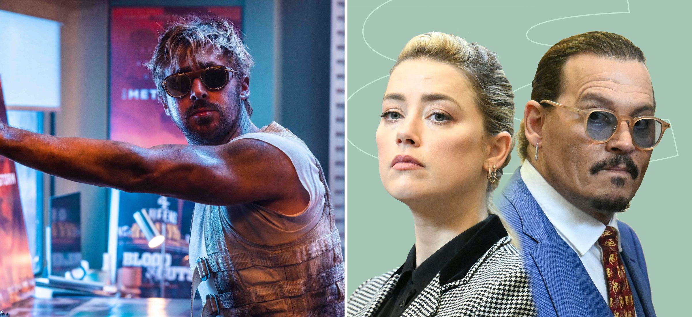 kaskader film krytyka johnny depp amber heard zart premiera ryan gosling emily blunt