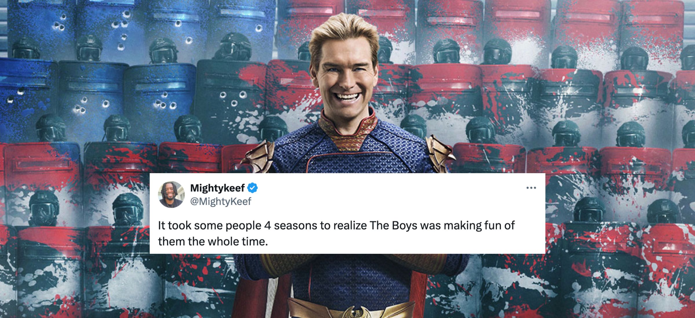 the boys 4 krytyka recenzje prawica polityka homelander donald trump review bombing