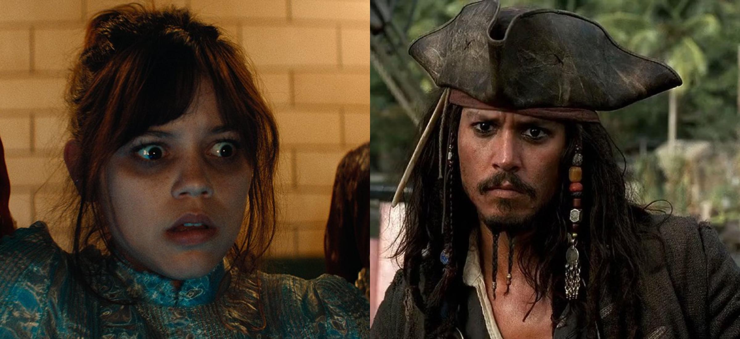 jenna ortega johnny depp beetlejuice beetlejuice