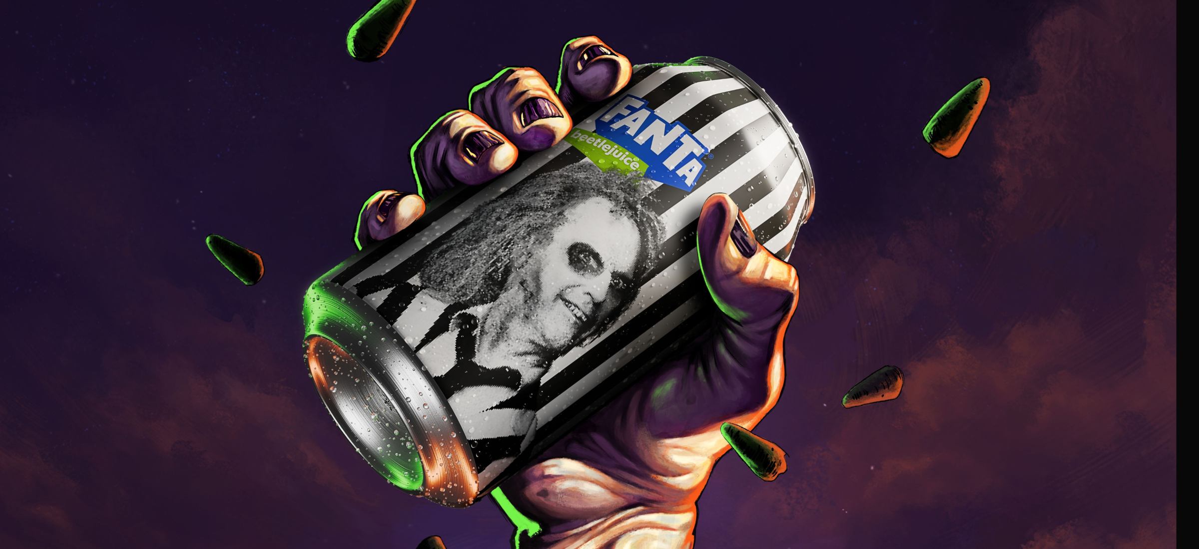 fanta beetlejuice halloween