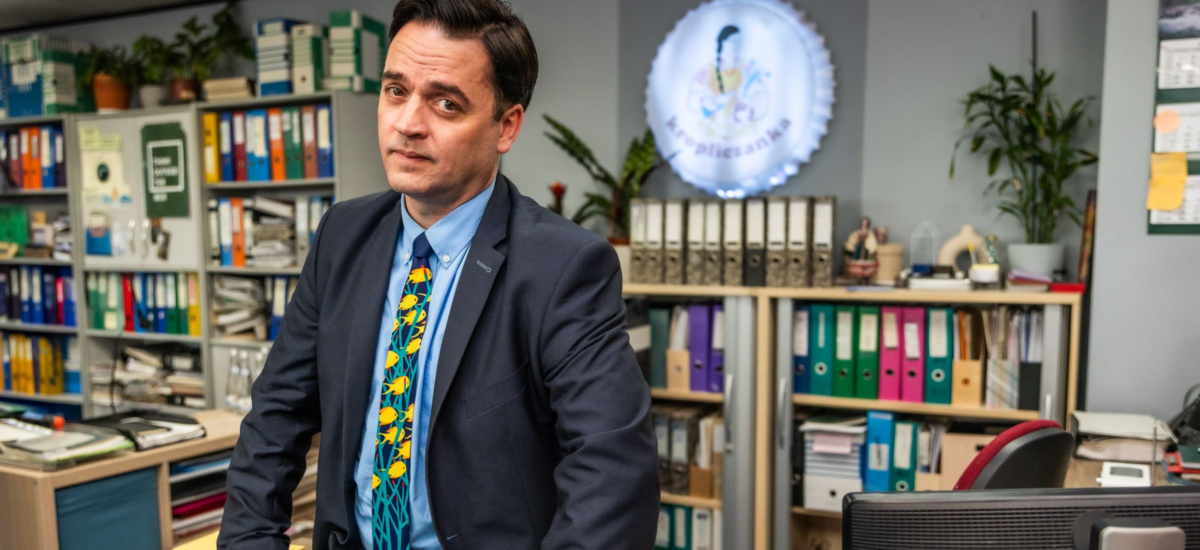 the office pl 4 sezon piotr polak wywiad rozmowa michał holc kropliczanka