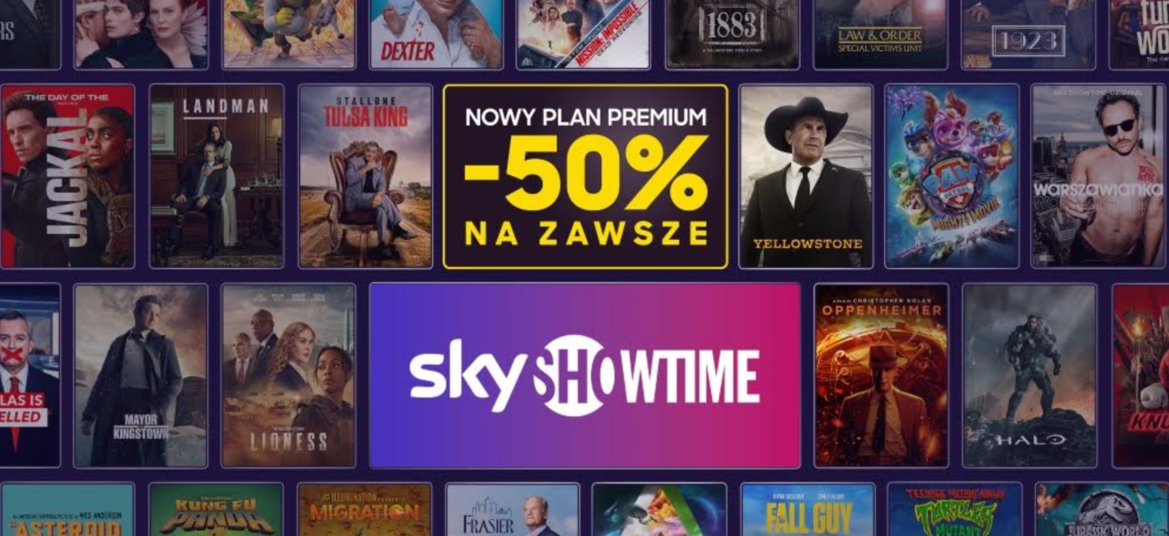 skyshowtime premium promocja pol ceny na zawsze