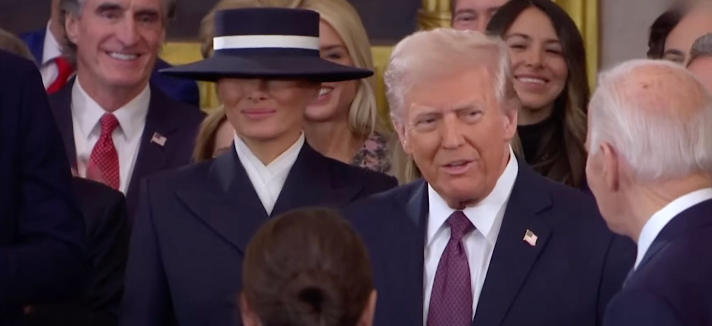 donald trump melania kapelusz o co chodzi