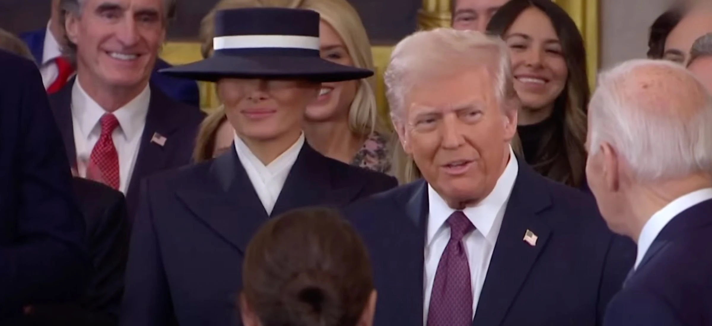 donald trump melania kapelusz o co chodzi