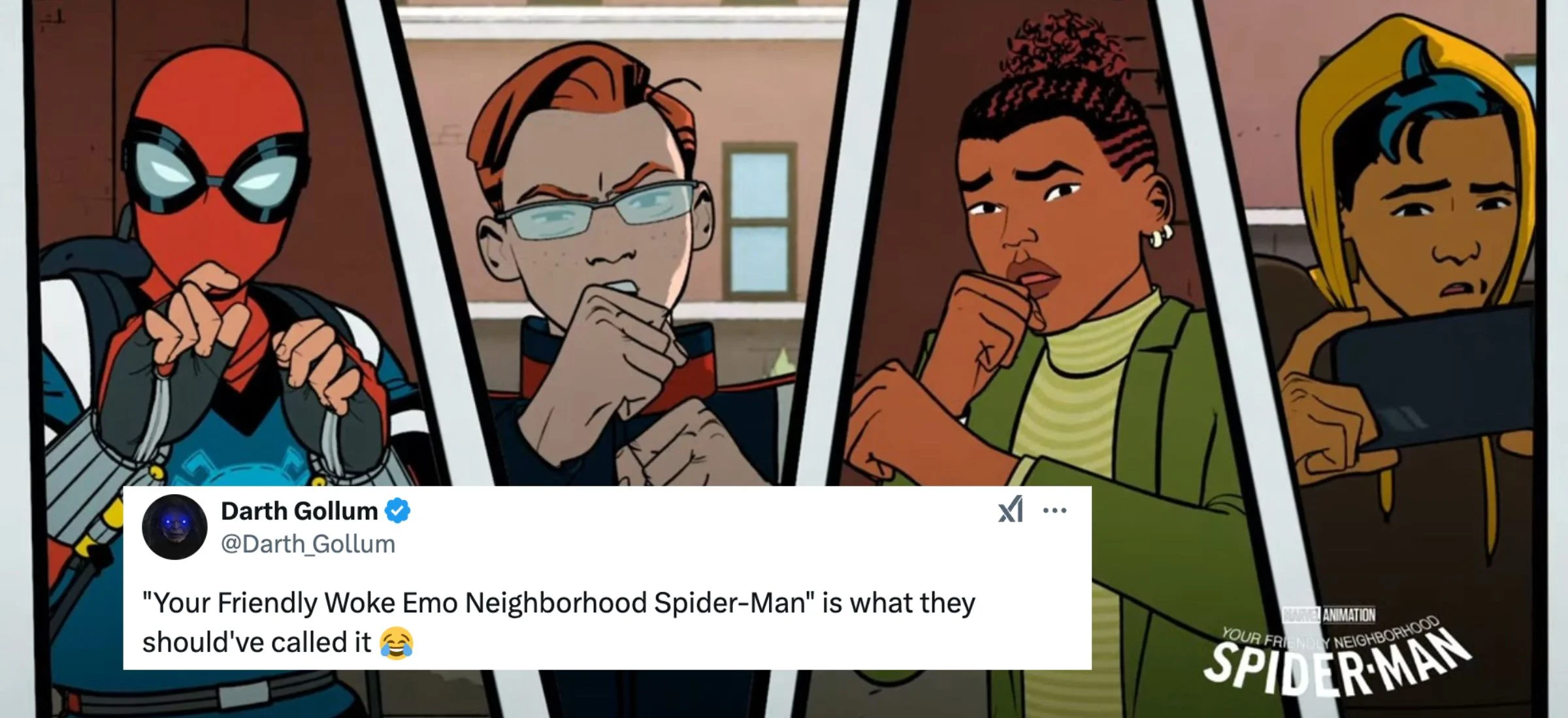 spider-man afera serial animowany