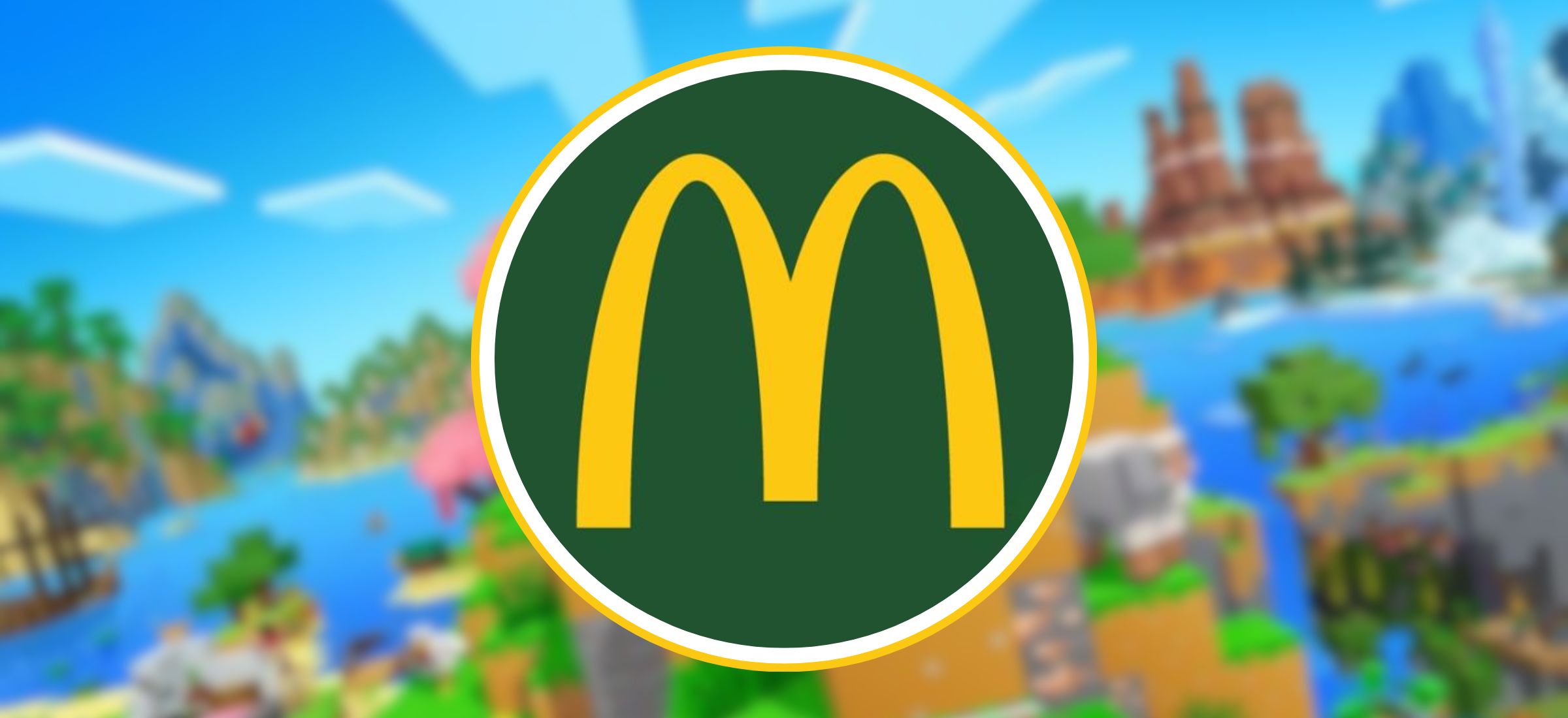 mcdonald minecraft nowy zestaw