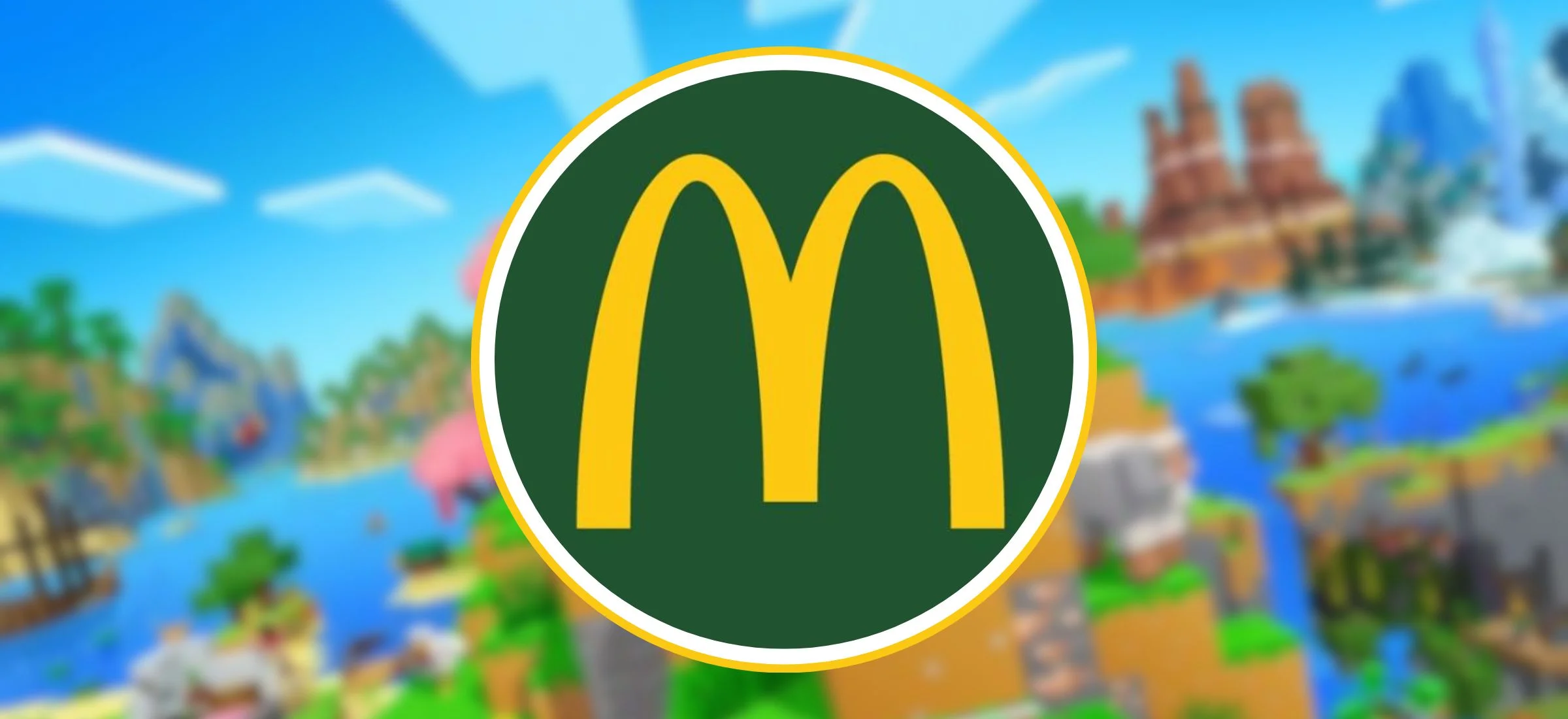 mcdonald minecraft nowy zestaw