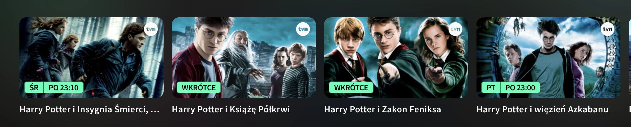 harry potter za darmo filmy player