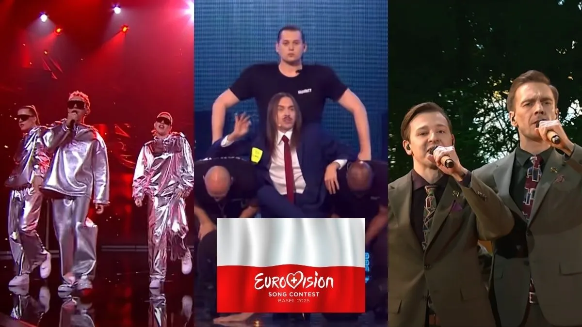 eurowizja polskie akcenty tancerze
