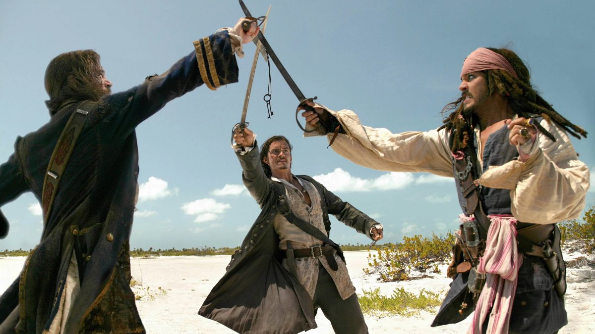 piraci z karaibów johnny depp orlando bloom powrót