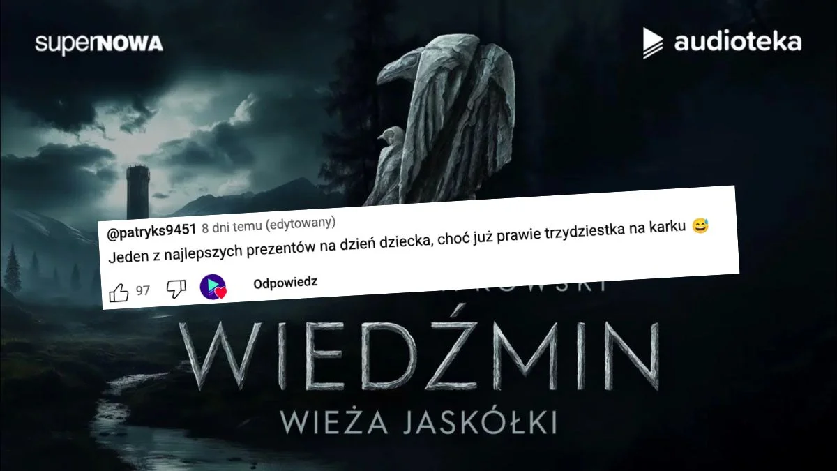wiedźmin wieża jaskółki tom 1 audiobook