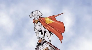 krypto pies supermana superpies historia komiksy-film