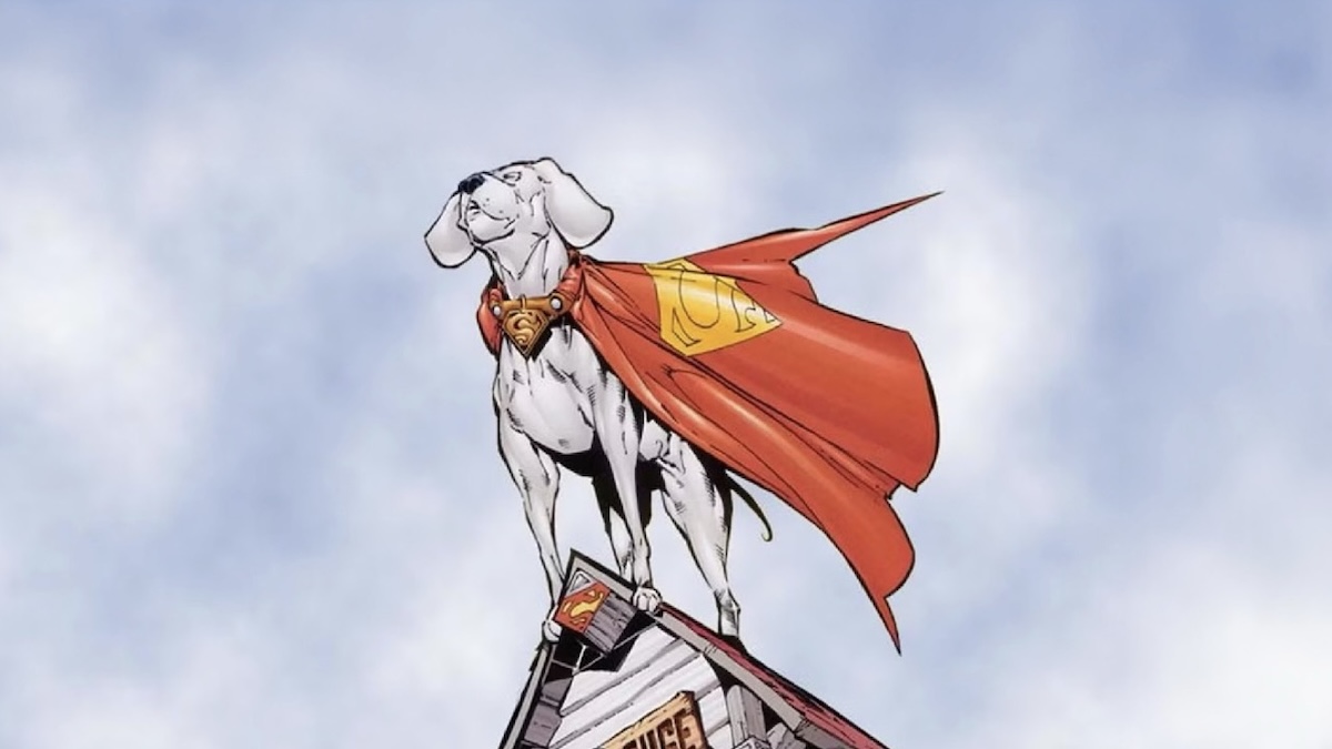 krypto pies supermana superpies historia komiksy-film