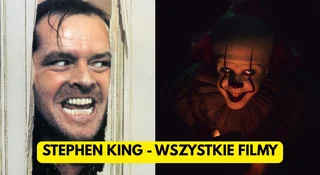 Wszystkie filmy na podstawie książek Stephena Kinga. Jest ich ponad 60