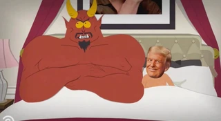donald trump south park biały dom