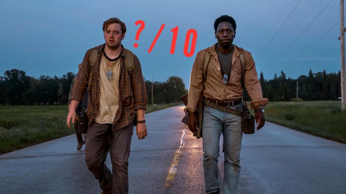 wielki marsz recenzja film opinie stephen king