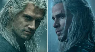 wiedźmin liam hemsworth jak wypadł henry cavill porównanie serial netflix