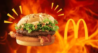 Nowe smaki Burgera Drwala. W 2025 debiutuje ostra kanapka