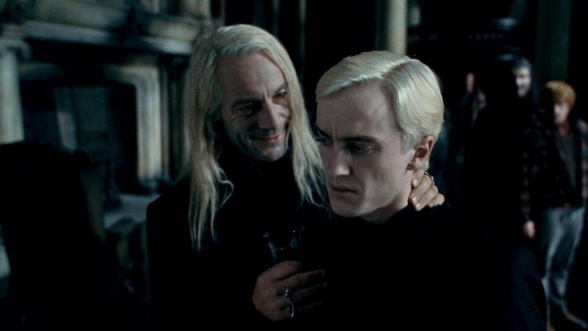 Draco Malfoy spotkał ojca. Ich zdjęcie mnie urzekło