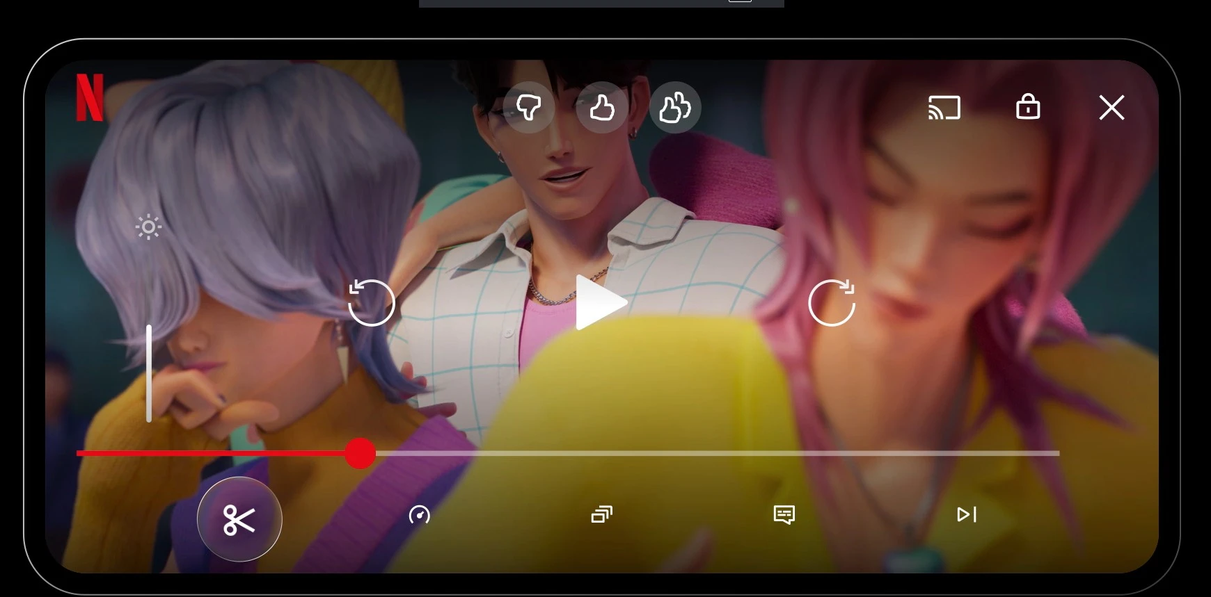 Funkcja zapisz Netflix