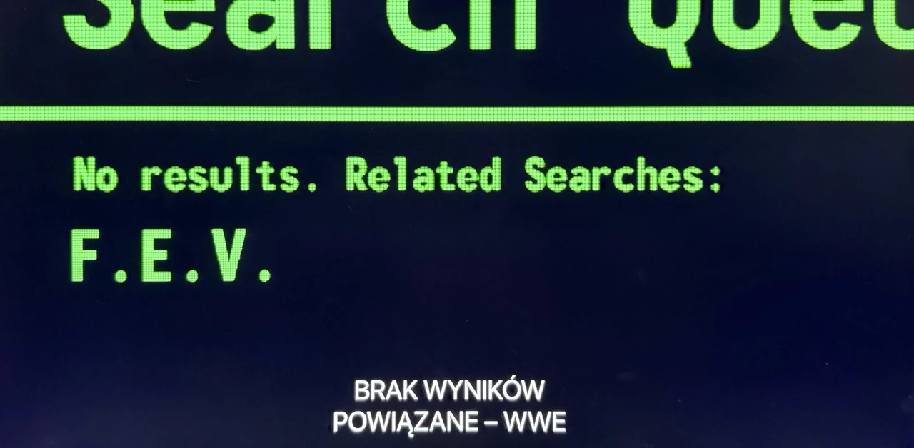 …który na polski tłumaczony jest nie na PIF, tylko WWE.