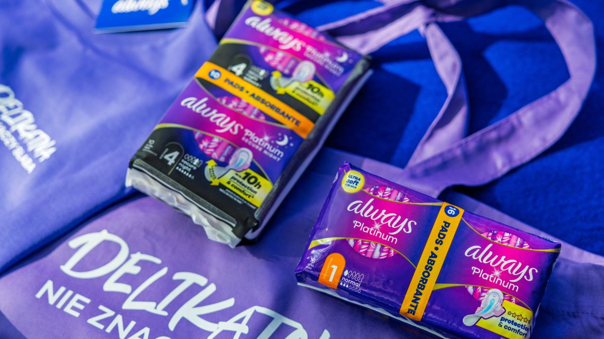 Technologia w podpasce - nie wierzysz? Zobacz, jak Procter & Gamble zmienia reguły gry w codziennej higienie