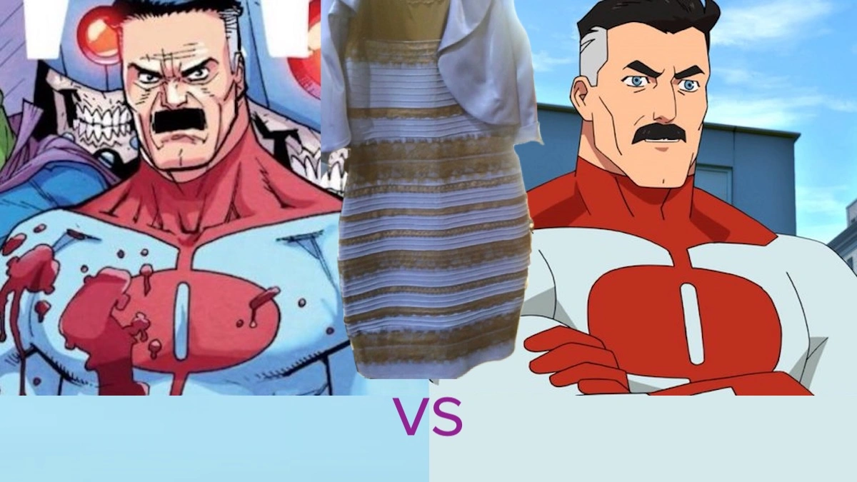 Jaki kolor ma strój Omni-Mana? Nerdy mają swoją niebieską sukienką