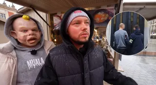 Policja zatrzymała agresora z filmu Książula. Grozi mu surowa kara