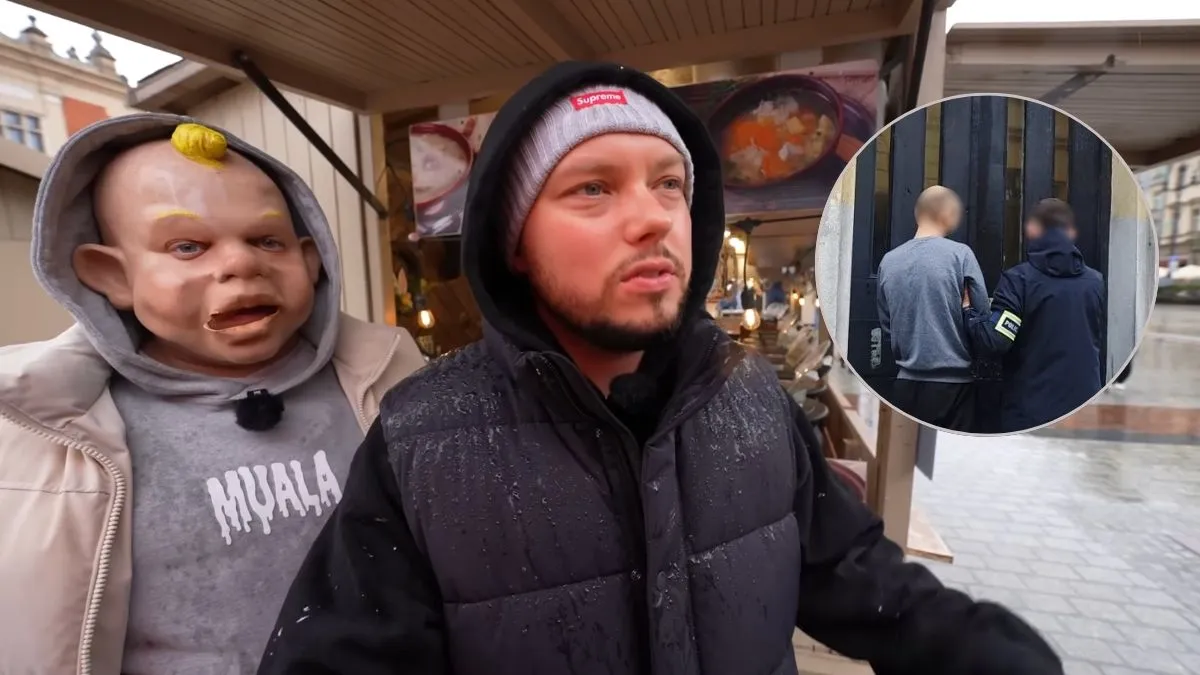 Policja zatrzymała agresora z filmu Książula. Grozi mu surowa kara