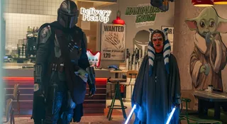 Burger King jako kantyna Star Wars. Mandalorian i Grogu w Krakowie