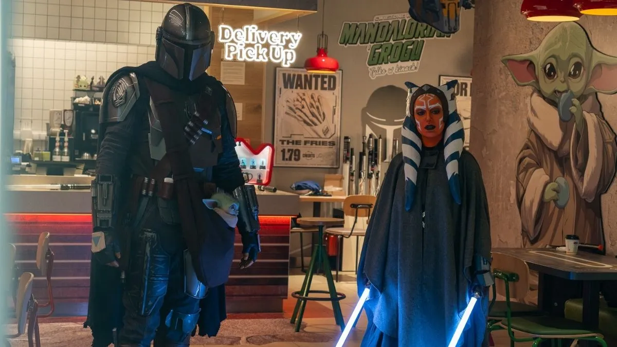 Burger King jako kantyna Star Wars. Mandalorian i Grogu w Krakowie