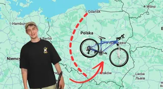 latwogang zbiorka charytatywna rowerem przez polske