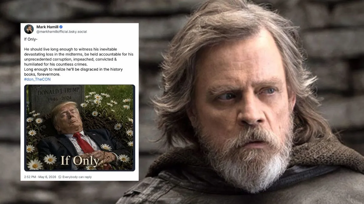 Mark Hamill wygenerował śmierć Donalda Trumpa. Biały Dom reaguje