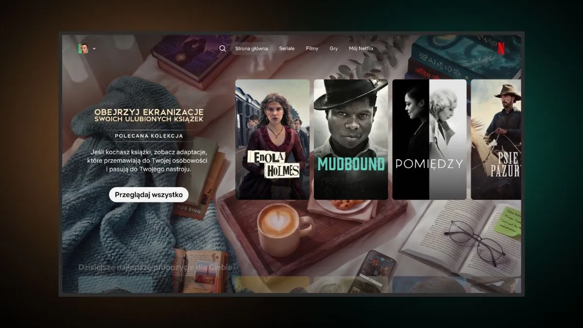 Ekranizacje ulubionych książek już na Netfliksie. Nowa kolekcja w serwisie