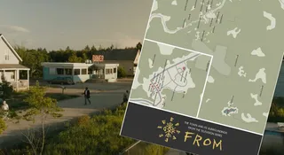 stamtąd mapa miasteczka fromville township